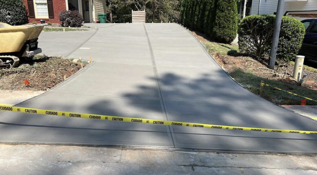 Driveway Replacement Services by Able Concrete of GA